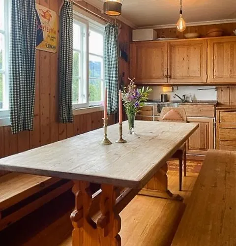 Log With View Of Gaustatoppen Casa de Férias